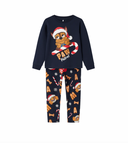NMMSLAVA PAW LS NIGHTSET - NAVY BLAZER