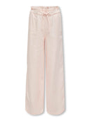 KOGCARO PB WIDE LINEN BL PANT SOFT PINK