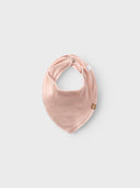 NBFYVETTEBENNA SCARF BIB RIB - SEPIA ROSE
