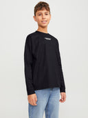 JORVESTERBRO TEE LS CREW NECK - BLACK