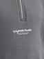 JORVESTERBRO SWEAT QUARTER ZIP IRON GATE