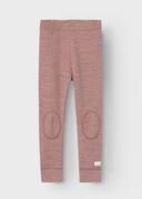 NMFWYLA WOOL/VIS LEGGING - ANTLER