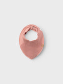 NBFYVETTEBENNA SCARF BIB RIB - ASH ROSE