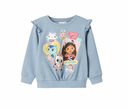 NMFJYLA GABBY SWEAT UNB - SKY DUSTY BLUE