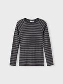 NKMWANG WOOL NEEDLE LS TOP STRIPE
