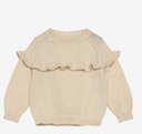 NMFOMINNA LS KNIT SUMMER SAND