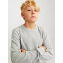 JPRBLUHARRY LS TEE JNR GREY MELANGE