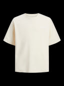 JORBROOKLYN GRAPHIC BACK TEE SS  BUTTERCREAM