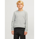 JPRBLUHARRY LS TEE JNR GREY MELANGE