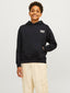 JORBROOKLYN BACK SWEAT HOOD JNR BLACK