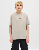 JJESOHO TEE SS CREW NECK JNR MOONBEAM