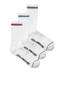 JACJASON TENNIS SOCKS 3 PACK JNR WHITE