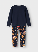 NMMSLAVA PAW LS NIGHTSET - NAVY BLAZER