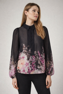 YASROMANTICA LS SHIRT - BLACK/ROMANTICA