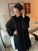 YASOLERA LS DRESS - SORT