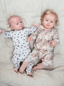 HCMANU NATTDRAKT BLOMSTERPRINT