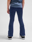 HMLAYA HIGH RISE FLARE PANTS BLACK IRIS
