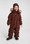 REIMATEC VANTETT VINTERDRESS STAVANGER - UMBER BROWN
