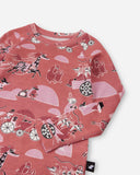 THERMAL BASE LAYER SET MOOMIN TRIVSAM - ROSE BLUSH