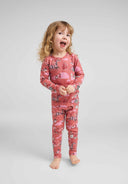 THERMAL BASE LAYER SET MOOMIN TRIVSAM - ROSE BLUSH