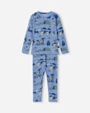 THERMAL BASE LAYER SET MOOMIN  TRIVSAM - AIRY BLUE