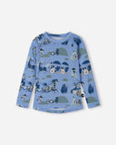 THERMAL BASE LAYER SET MOOMIN  TRIVSAM - AIRY BLUE
