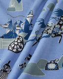 THERMAL BASE LAYER SET MOOMIN  TRIVSAM - AIRY BLUE