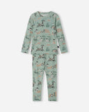 THERMAL BASE LAYER SET MOOMIN - AIRY GREEN