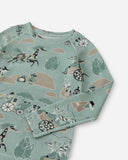 THERMAL BASE LAYER SET MOOMIN - AIRY GREEN