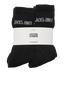 JACREGEN TENNIS SOCKS 10 PACK BLACK