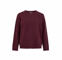 VILIGA L/S O-NECK KNIT TOP - FIG