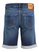 JJIRICK JJICON SHORTS JNR - BLUE DENIM
