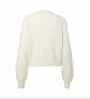 YASJOHI LS WOOL KNIT CARDIGAN - PRISTINE