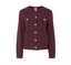 YASPIMI LS KNIT CARDIGAN - PORT ROYALE