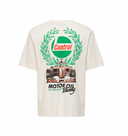 OSJCASTROL RLX SS LIC TEE - WHISPER WHITE/FORMULA 1