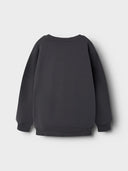 NAME IT - NKFFESI TSWIFT NREG SWEAT SKY - ASPHALT