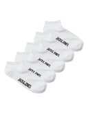 JACDONGO SOCKS 5 PACK WHITE
