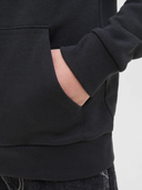 JJARI BRANDING SWEAT HOOD JNR - BLACK