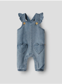 NBFLULIA LOOSE DNM OVERALL - MEDIUM BLUE DENIM