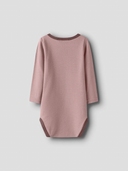 NBFWILLOW WOOL LS BODY - ANTLER/LONG FLOWER