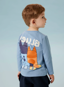 NMMJONAS  BLUEY LS NREG TOP - ENDLESS SKY