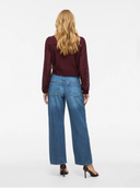 VIPALMA RW WIDE JEANS MEDIUM BLUE DENIM