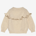 NMFOMINNA LS KNIT SUMMER SAND