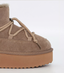 DUFFY BOOTS  TAUPE LEATHER