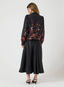 YASROMANTICA  LS SHIRT SHOW - BLACK/ROMANTICA
