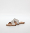 CASTELLANA DUE SANDAL SILVER