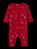 NBNVISMAS LS NIGHTSUIT JESTER RED