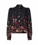 YASROMANTICA  LS SHIRT SHOW - BLACK/ROMANTICA