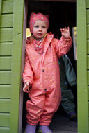 BABYREGNDRESS DUGG - STOKKROSE