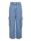 KOGSAFARI CARGO WIDE DNM QYT MEDIUM BLUE DENIM
